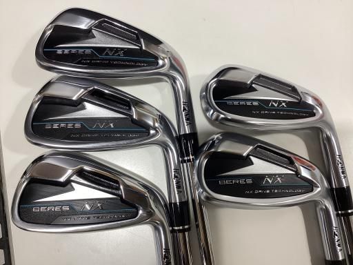 本間ゴルフ BERES NX 5S アイアンセット IR NS PRO 850GH neo フレックスS メンズ 男性用 右利き 右用 Aランク ゴルフクラブ