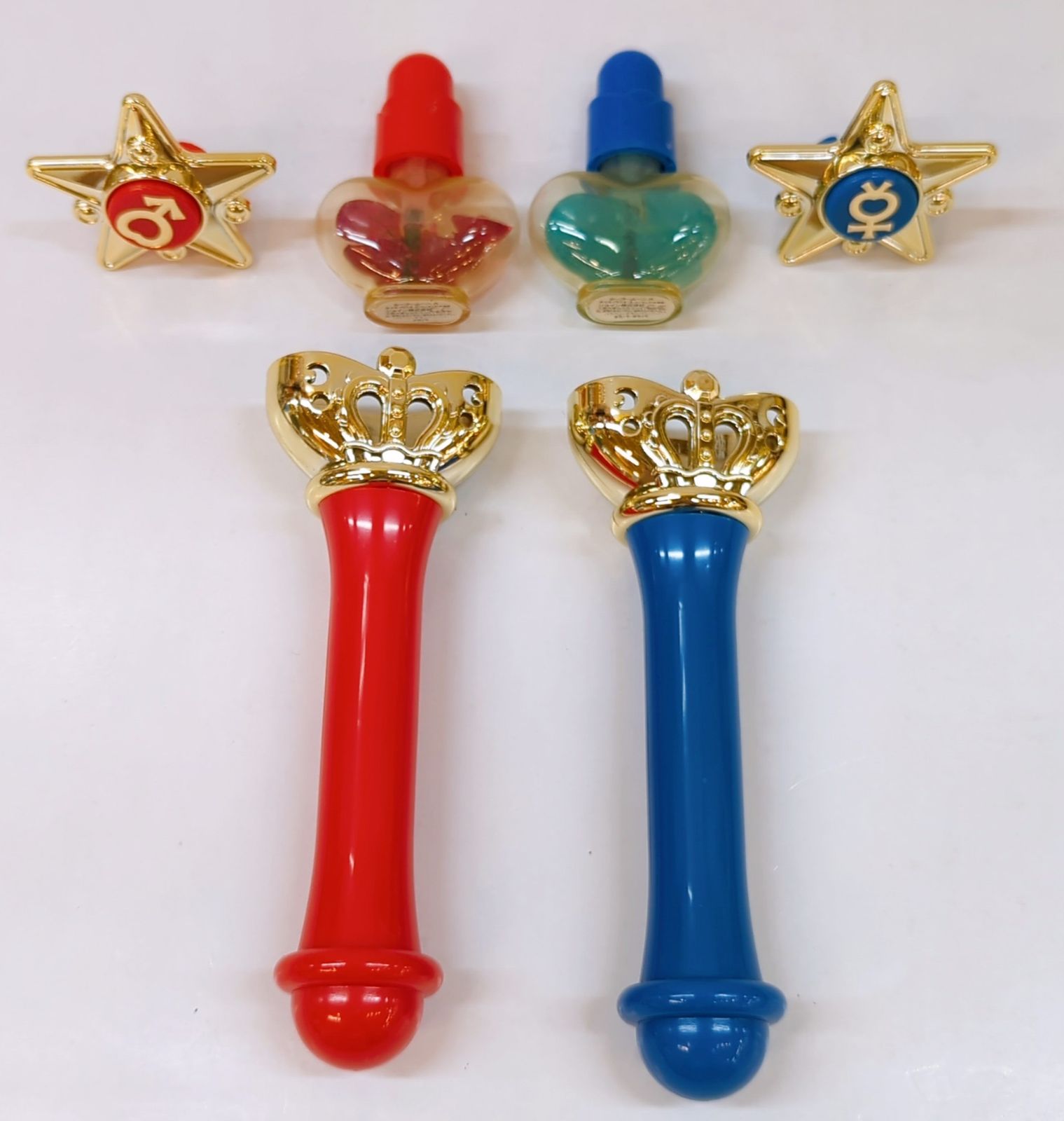 バンダイ セーラームーンR 美少女戦士な変身スティックレッド&ブルー