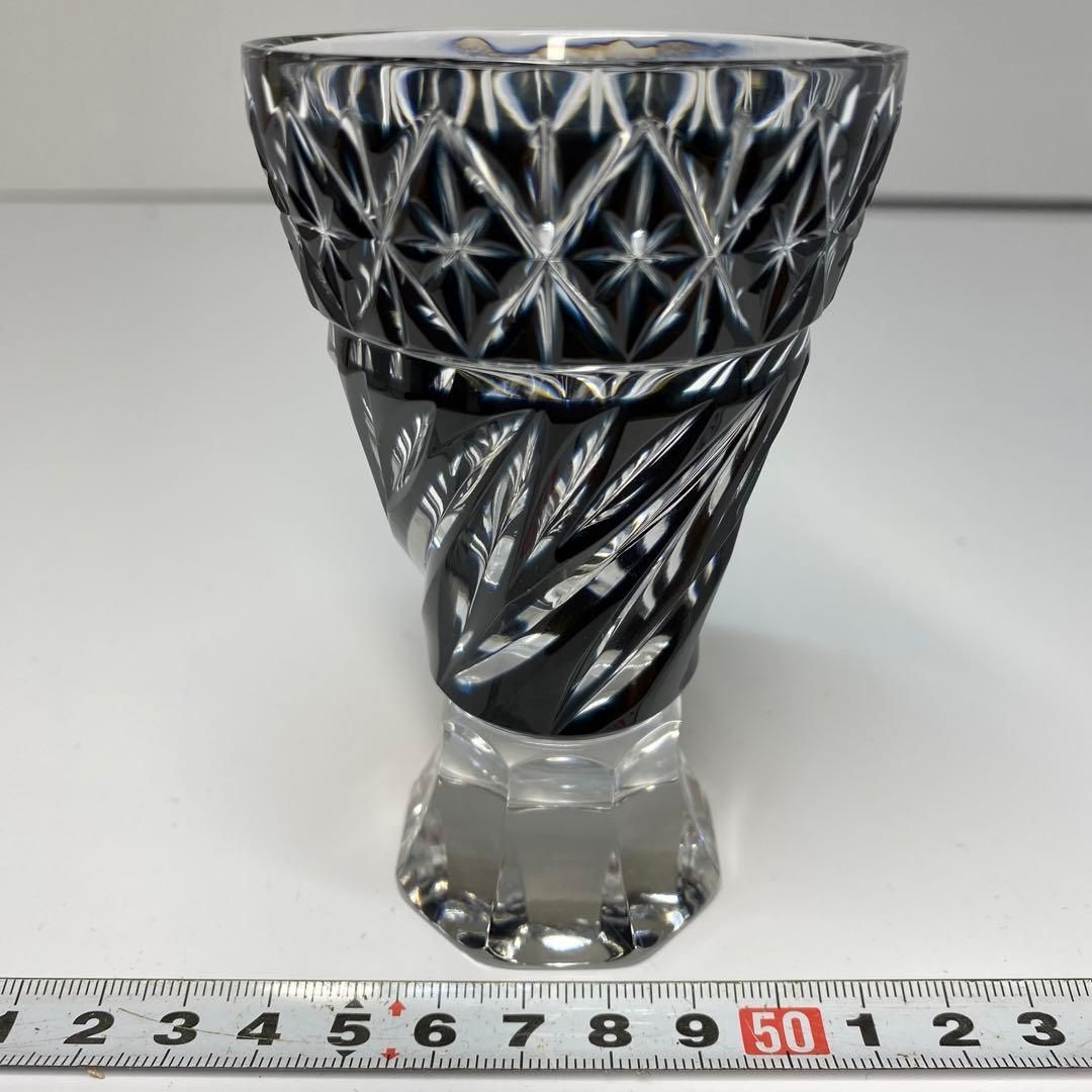 薩摩びーどろ工芸　切子　凛禅B 高さ10.4cm 東H6-0609☆1F 薩摩びーどろ工芸 切子 凛禅B 高さ10.4cm 東H6-0609☆1F - メルカリ