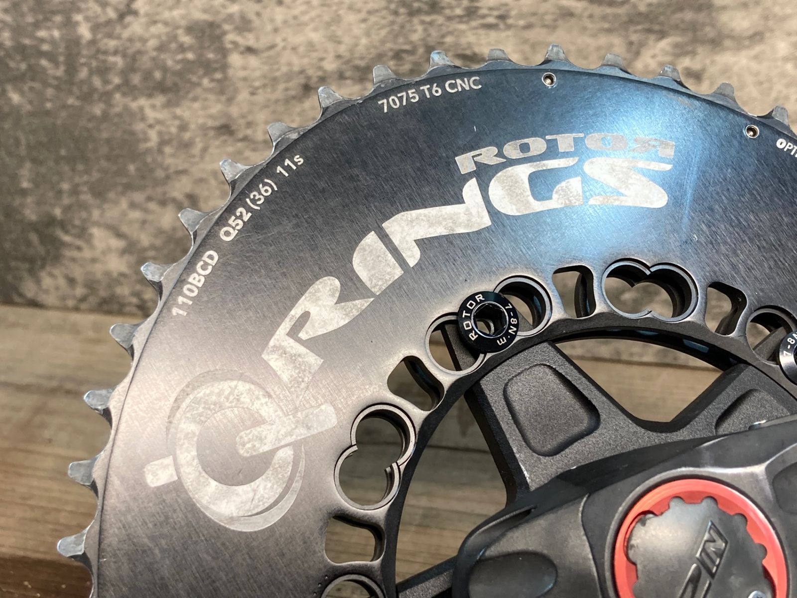 IS068 ROTOR 2in POWER クランクセット 楕円 チェーンリング 52