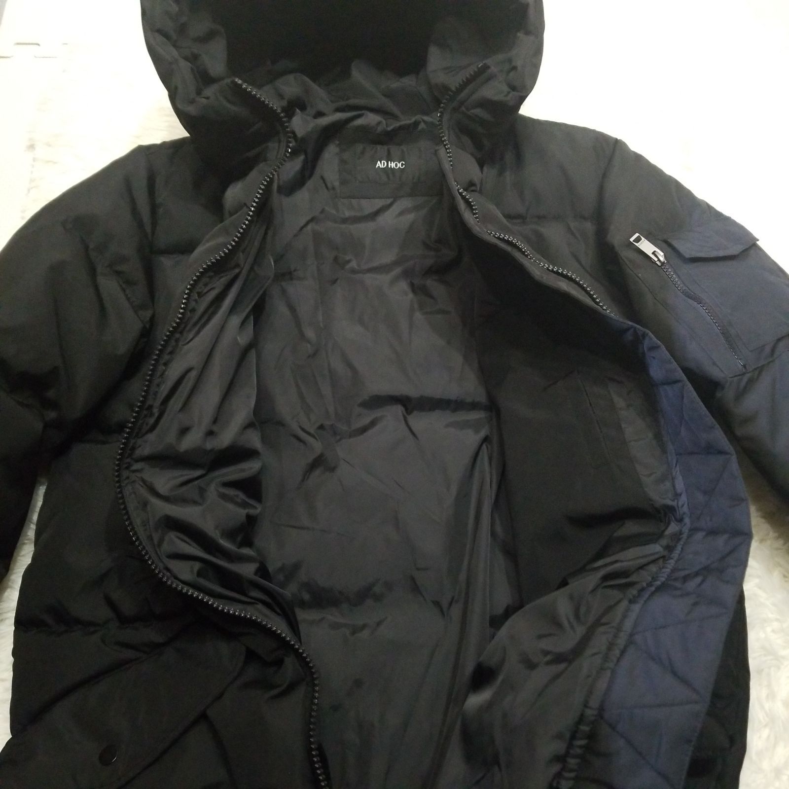 極美品】ADHOC ロングダウンジャケット韓国ファッション《247508741 