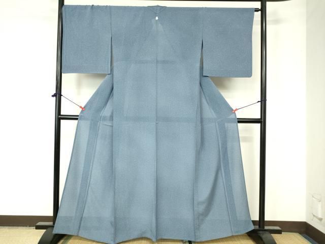 美品 洗える夏着物 ゆったりサイズ ドット 絽 小紋 着物　白　黒 楽天市場】洗える夏着物 絽 江戸小紋 東レシルック TLサイズ