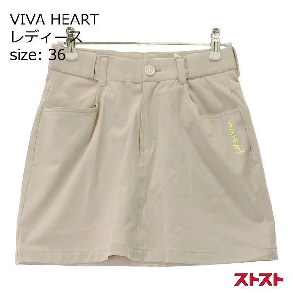新品・展示品 レディースM ビバハート スカート WH スカート（サイズ（S⁄M⁄L）S・ブランドビバハート