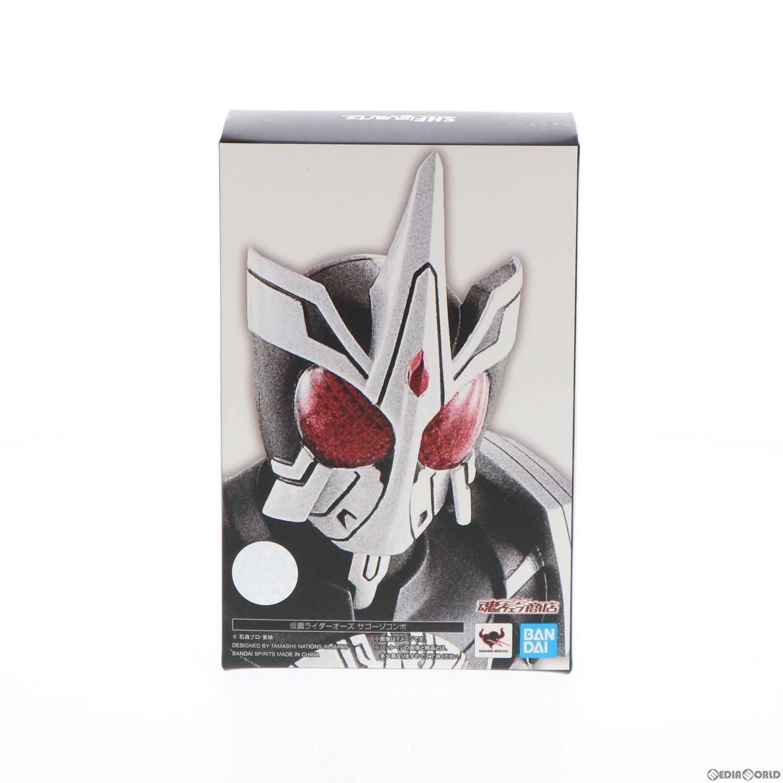 魂ウェブ商店限定 S.H.Figuarts(フィギュアーツ) 真骨彫製法 仮面ライダーオーズ サゴーゾ コンボ 仮面ライダーオーズ/OOO 完成品 可動フィギュア バンダイスピリッツ