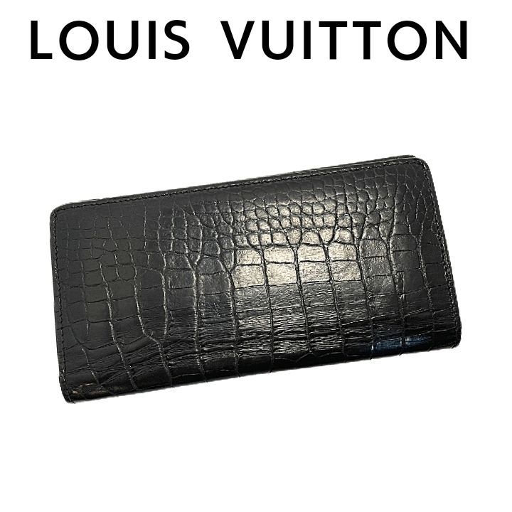 LOUIS VUITTON ルイヴィトン N91555 アリゲーター クロコ 