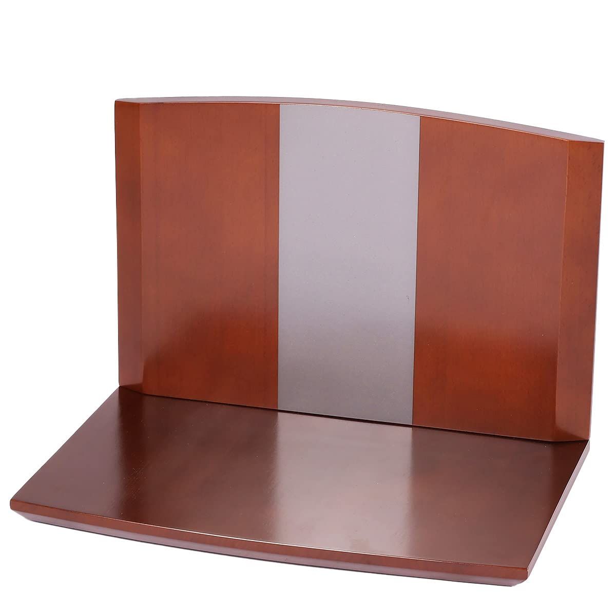 オープン型 天然木総欅材 手元供養 モダン ミニ仏壇 コンパクト inoriba 組み立て式 ブラウン