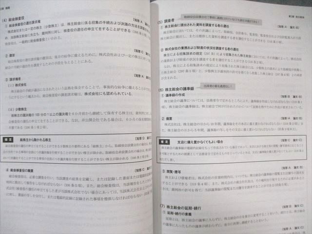 CPA会計学院 公認会計士講座 企業法 テキスト/短答対策問題集