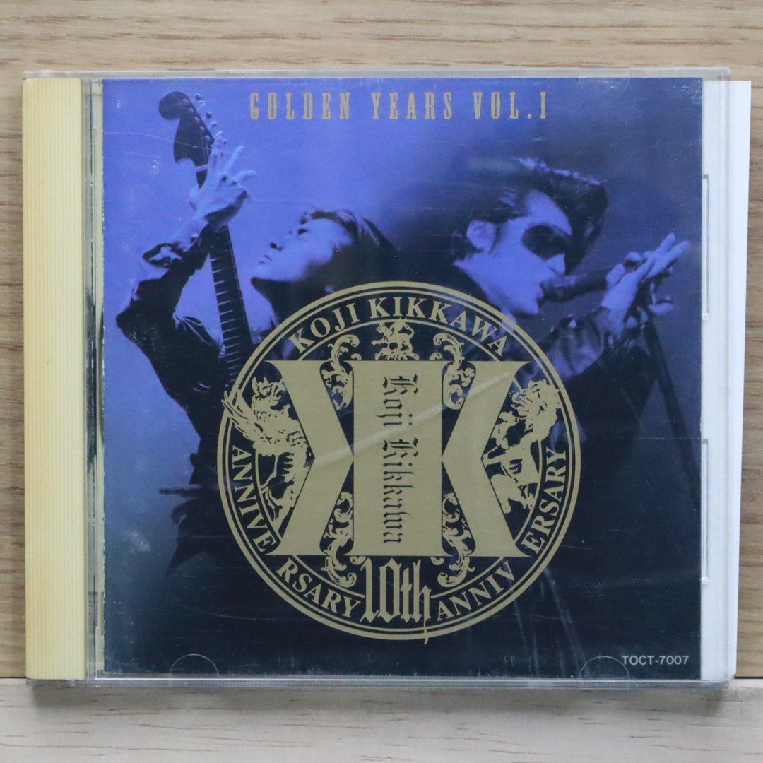 KOJI KIKKAWA 公式トレーディングカード 国内盤CD☆吉川晃司/K ji Kikkawa□ GOLDEN YEARS(1) 【TOCT7007