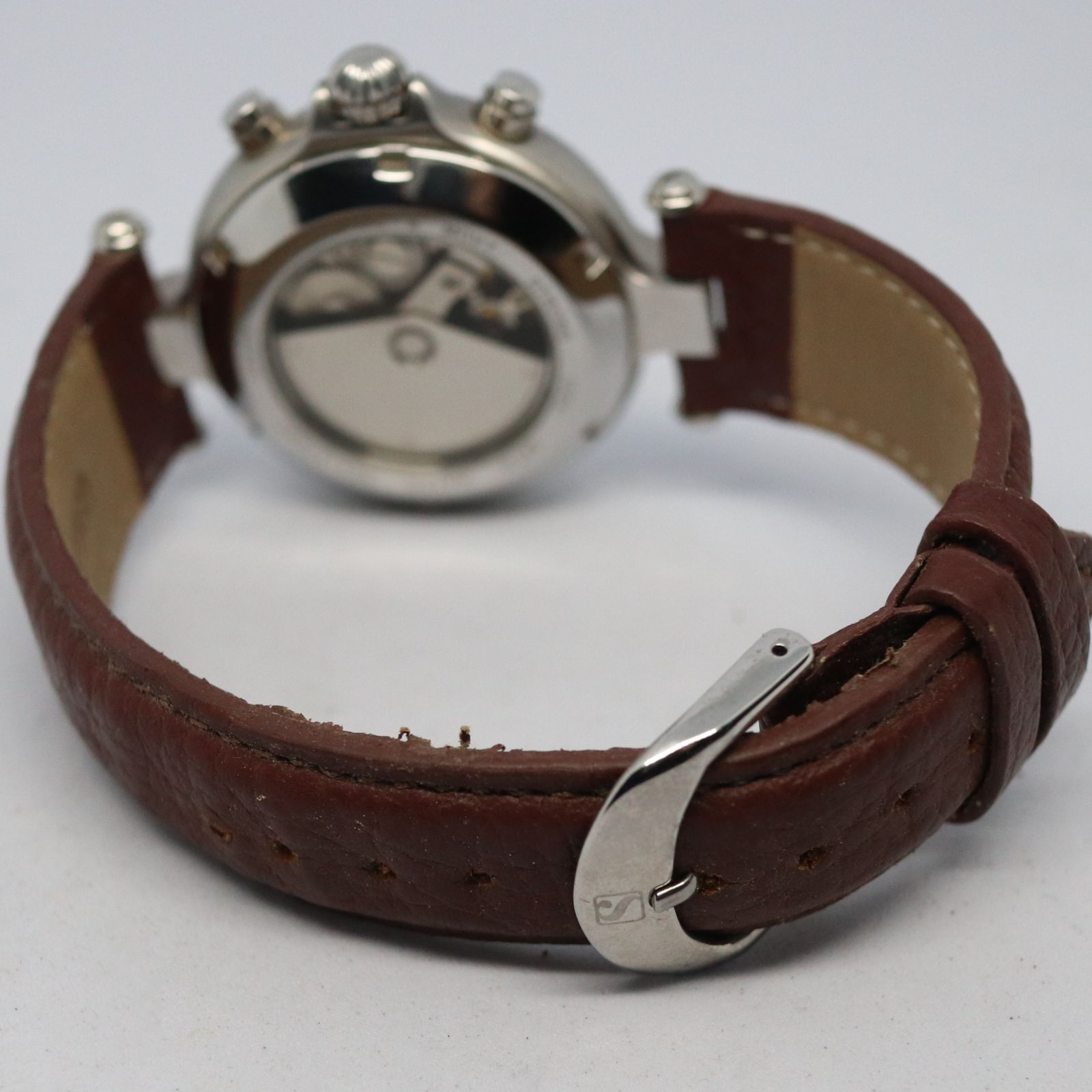 稼働品】STEINHAUSEN ステインハウゼン 自動巻き サン ムーン シルバー 
