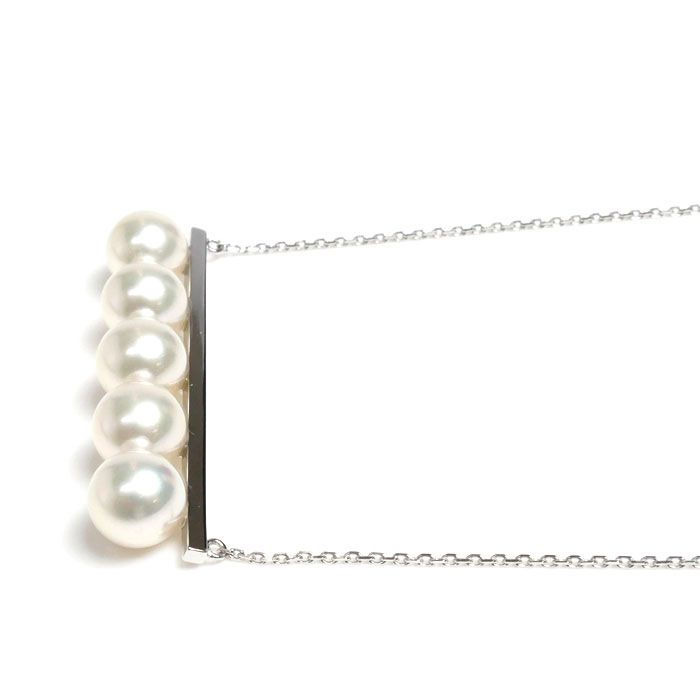 TASAKI タサキ K18WG ホワイトゴールド バランス シグネチャー パール  