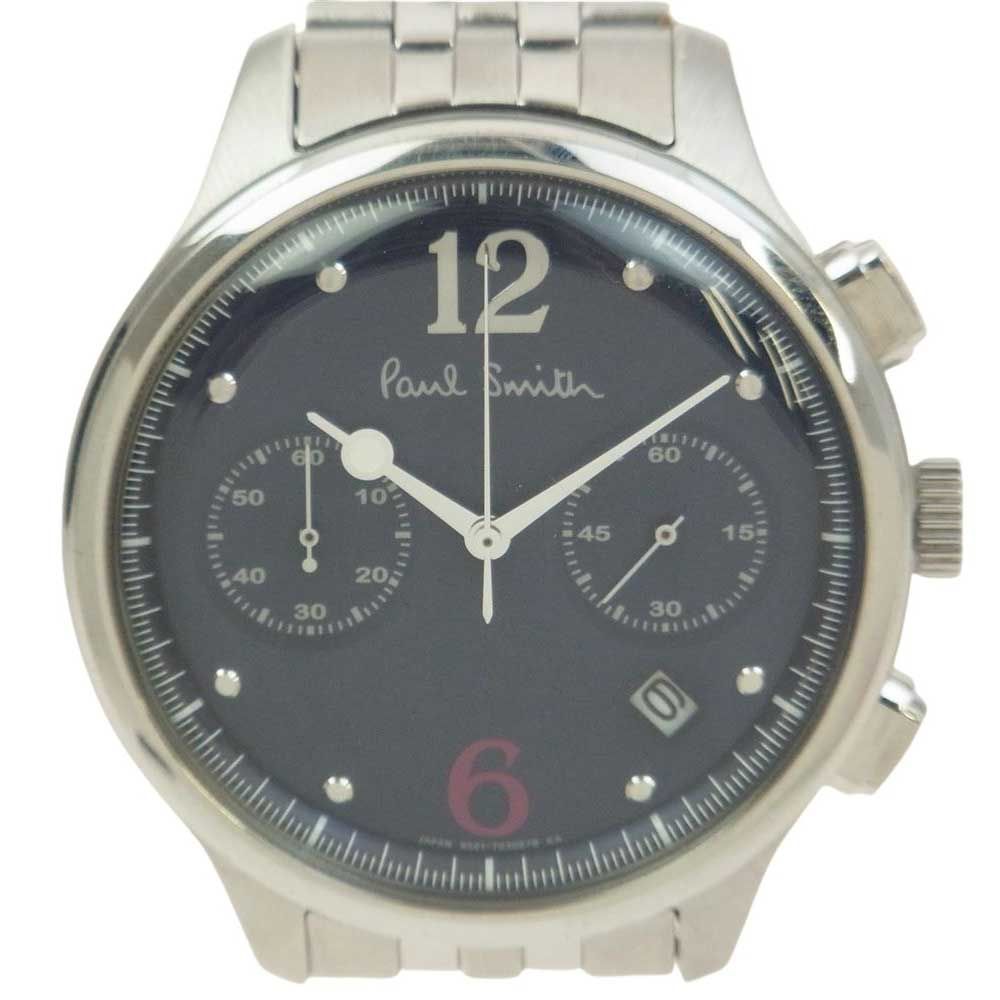 Paul Smith ポールスミス 腕時計 6521-S087252 不動品【EBAL5010 