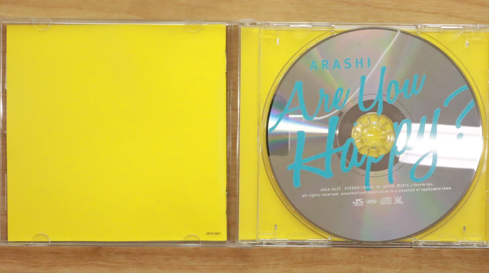国内盤CD☆嵐/Arashi□ Are You Happy～(通常盤) 【JACA5627