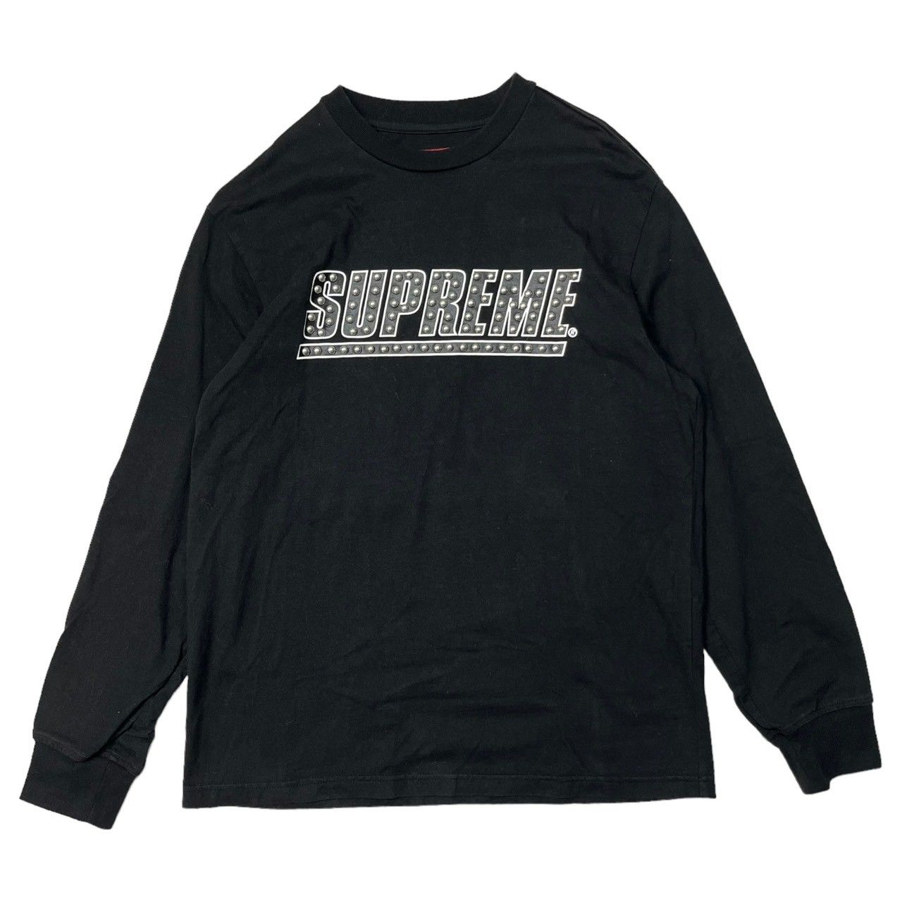 SUPREME(シュプリーム) 20SS Studded L/S Top Tee スタッズ ロゴ ロンT