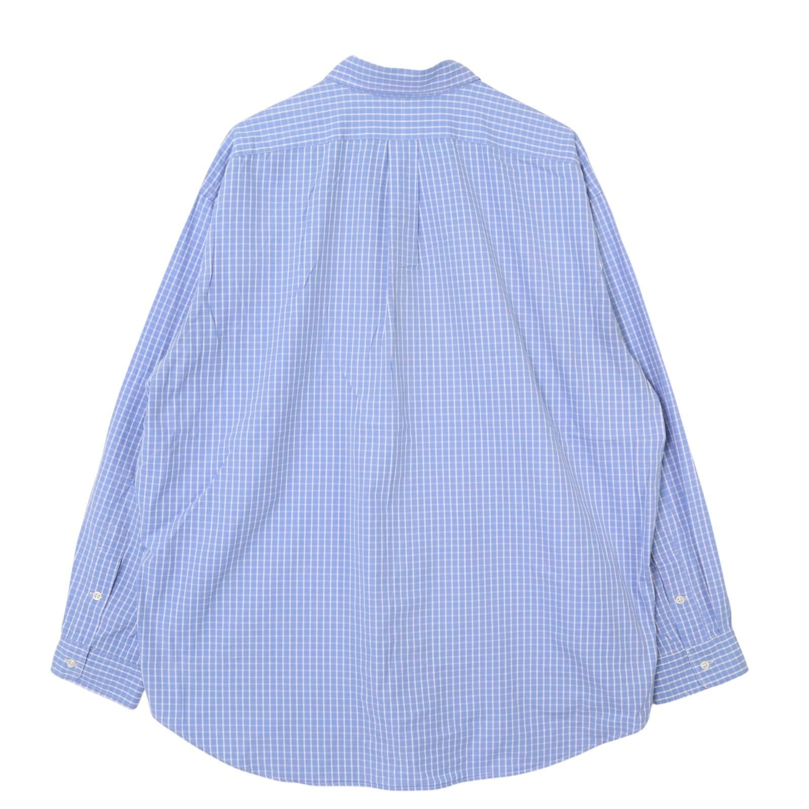 希少サイズ XXL ビッグサイズ 90s RalphLauren ラルフローレン 90s ラルフローレン BIG SHIRT ワンポイント ポケット付き