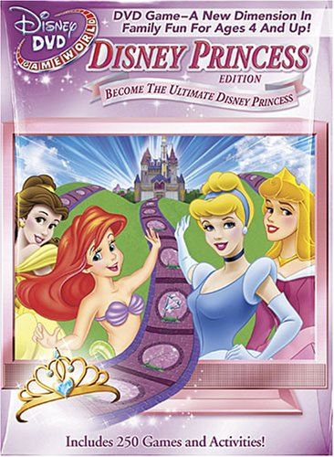 Disney Dvd Game World Disney Princess Edition