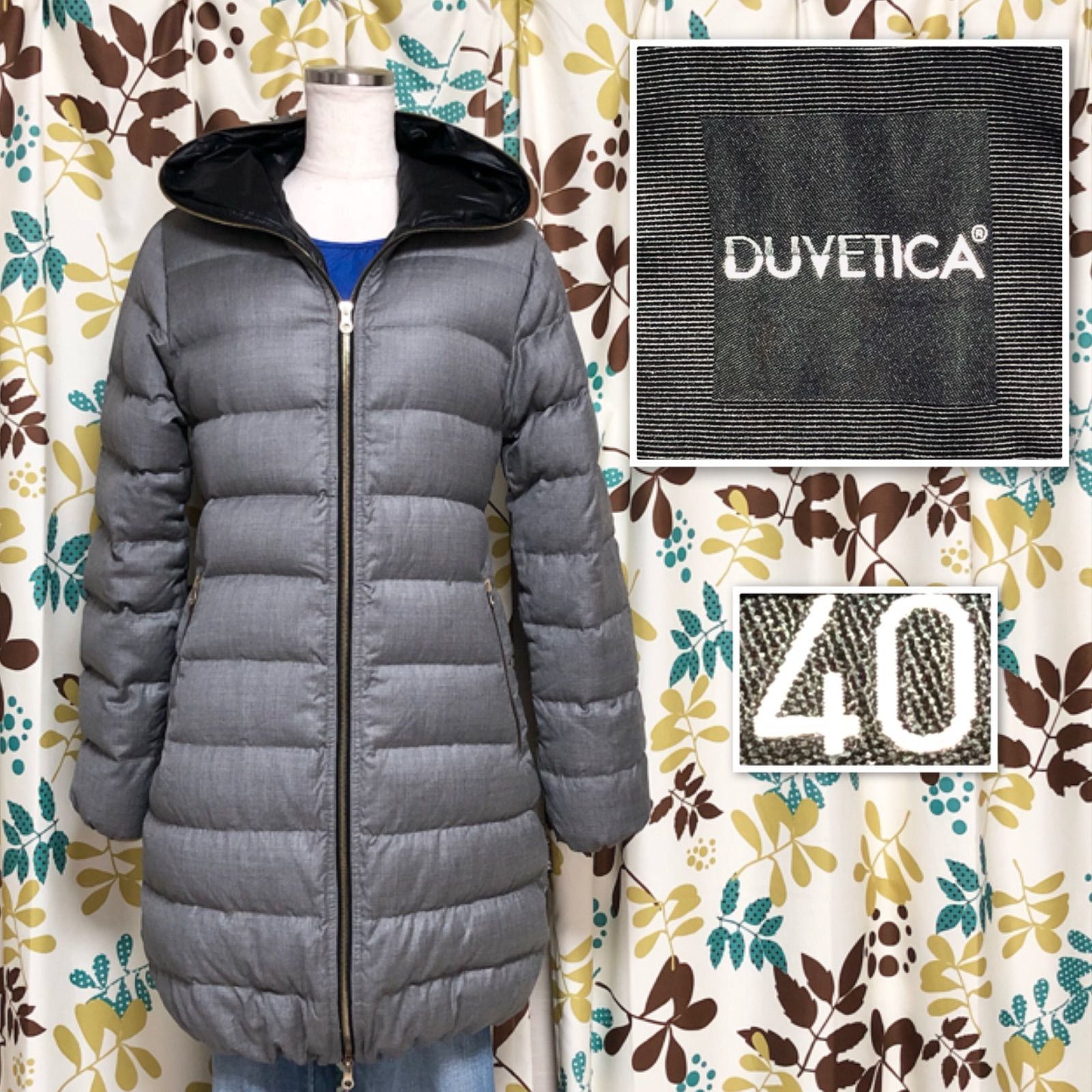 □希少カシミヤ混□DUVETICA デュベティカ LANIFICIO F.LLI.CERRUTI