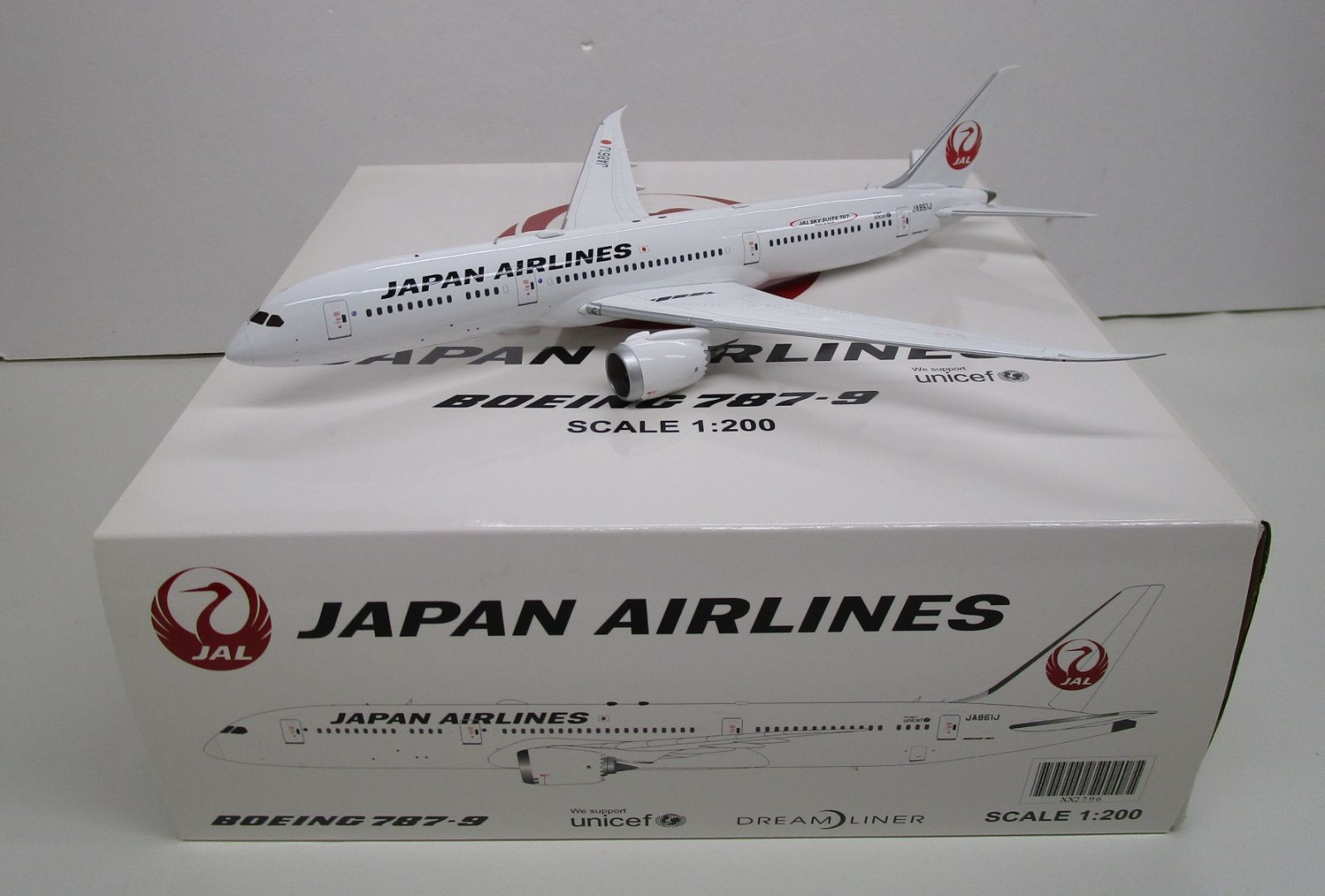 JC 1/200 B787-9 JAL/日本航空 JA861J [XX2796]【D】zvt060207m