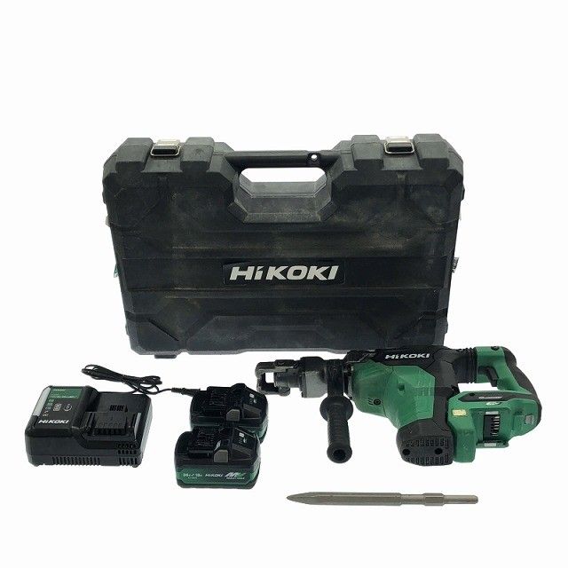 品 HIKOKI ハイコーキ 36V 40mm コードレスハンマドリル DH36DSA 本体 バッテリー2個 4.0Ah 充電器 ケース114832 HRDEVELOPMENT_JP