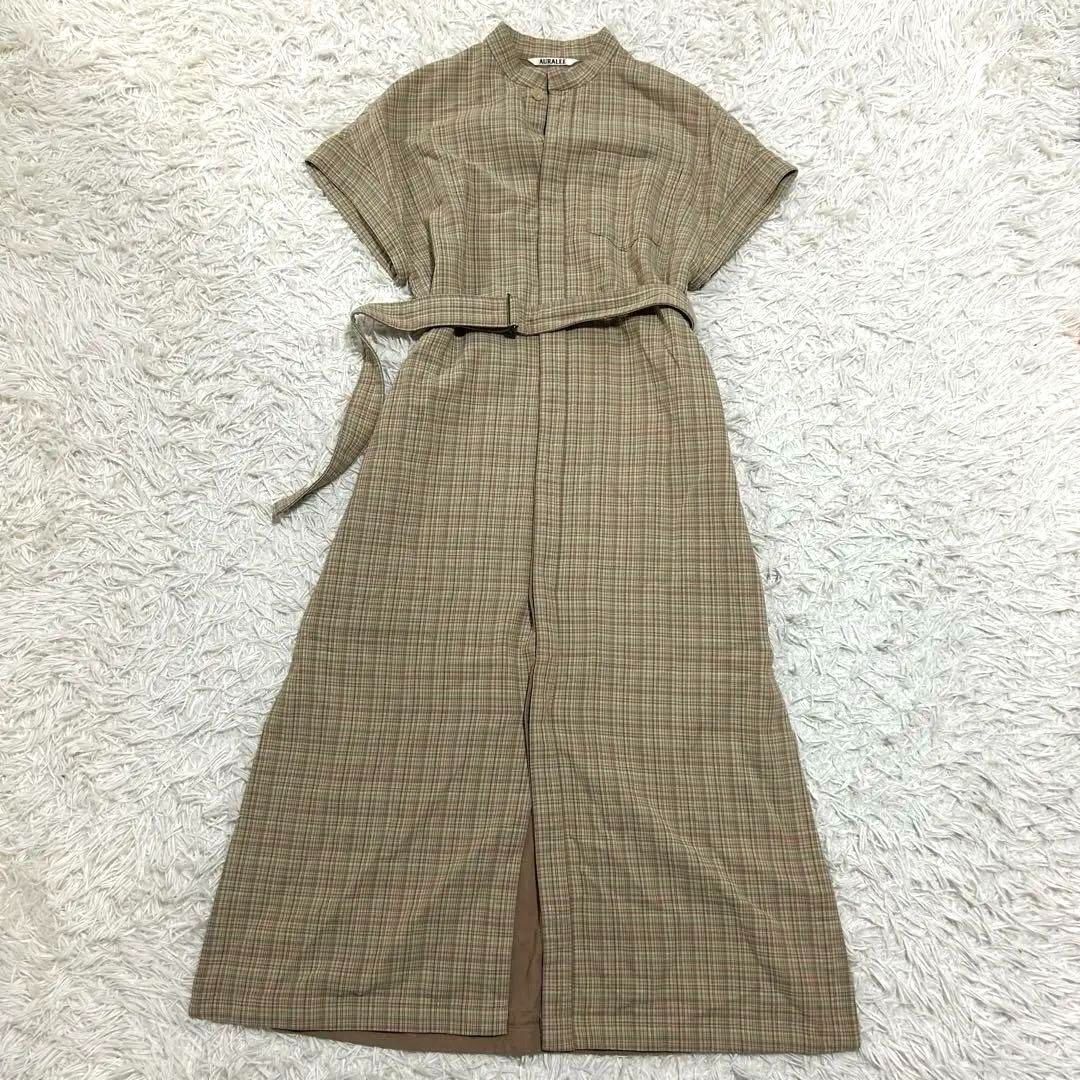 AURALEE HARD TWIST WOOL DOUBLE FACE