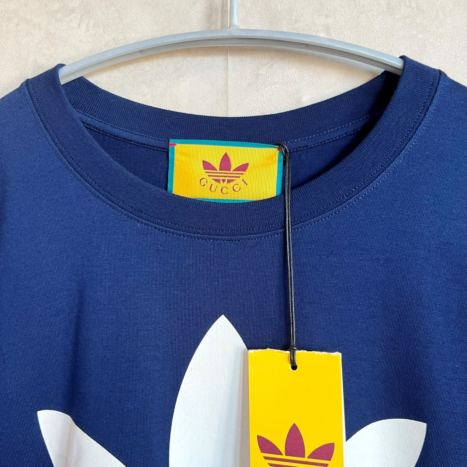 新品箱付き・国内完売商品】adidas x Gucci コラボ Tシャツ smk ...