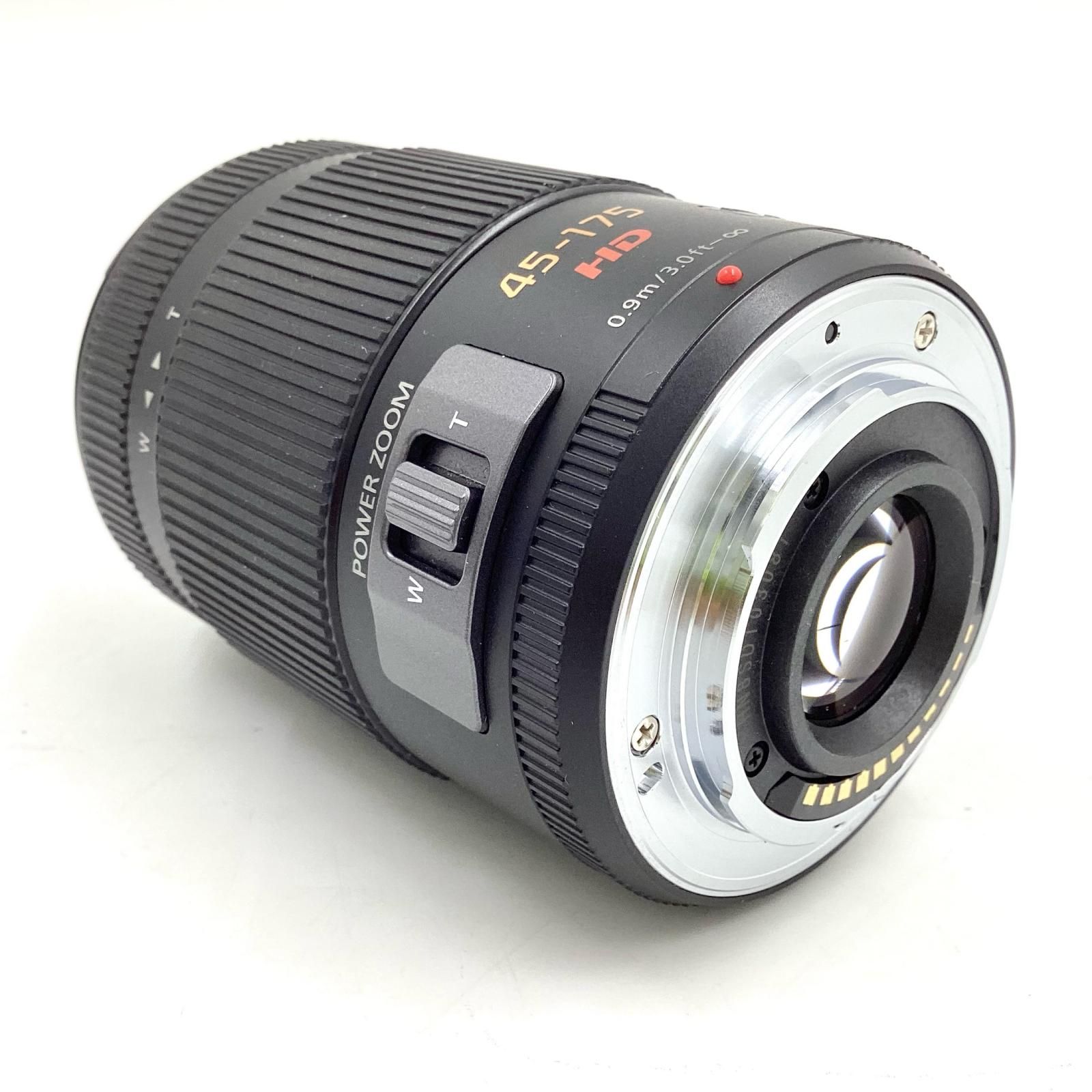 Panasonic LUMIX G X VARIO PZ 45 175 mm F 4 0 5 6 ASPH POWER O I S H PS 45175 K ブラック