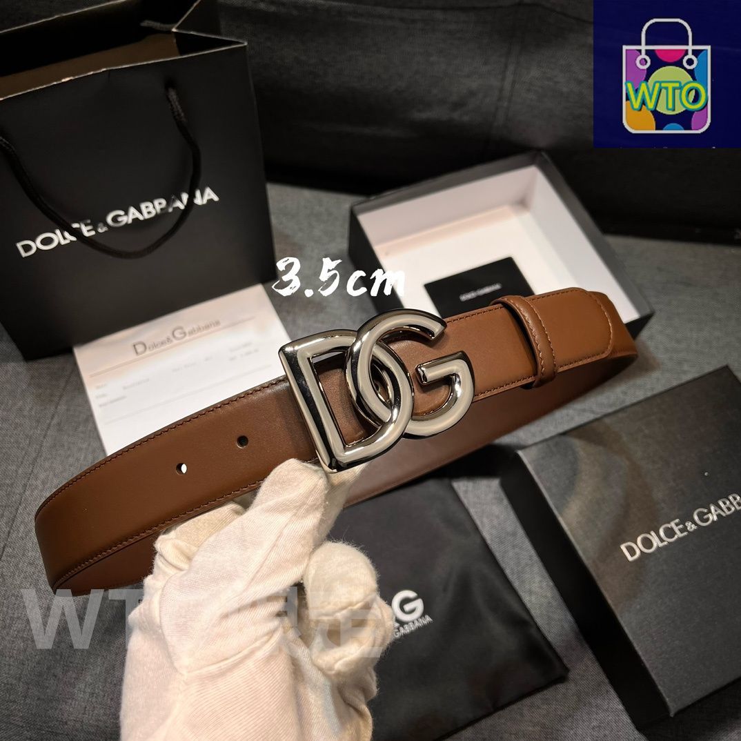 今日特価】Dolce & Gabbana ドルチェ & ガッバーナ レザーベルト