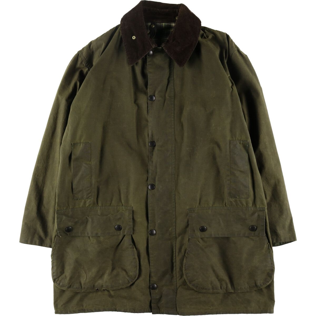 Vintage Barbour border c42 セージ 90s 英国製 Vintage Barbour