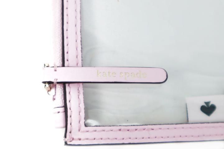 kate spade　ケイトスペード　クリアポーチ　クラッチバッグ　S362　海