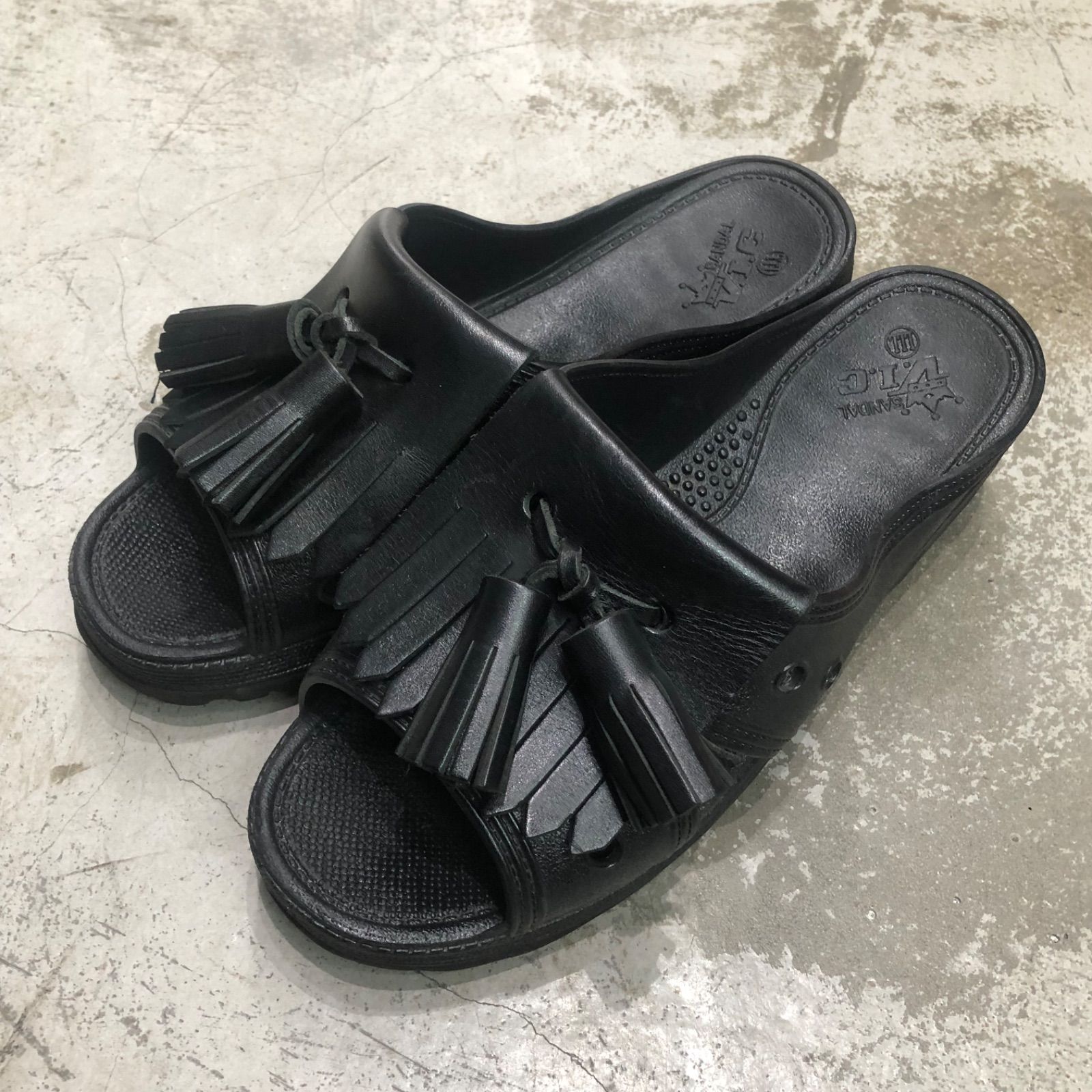 CANNABIS 別注bench BENSAN-D TASSEL VIBRAM BENCH（BENSAN） bench ベンチ CANNABIS別注 BENSAN-D TASSEL