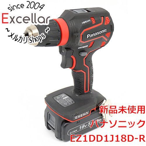 bn 11 Panasonic 充電ドリルドライバー EZ1DD1J18D-R 赤