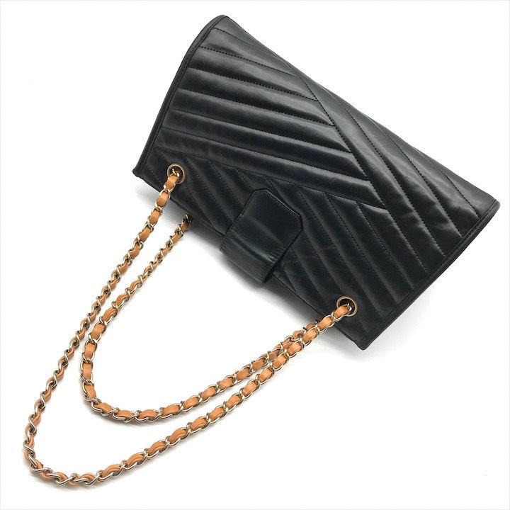 CHANEL シャネル ガブリエル アコーディオン チェーン ショルダー  