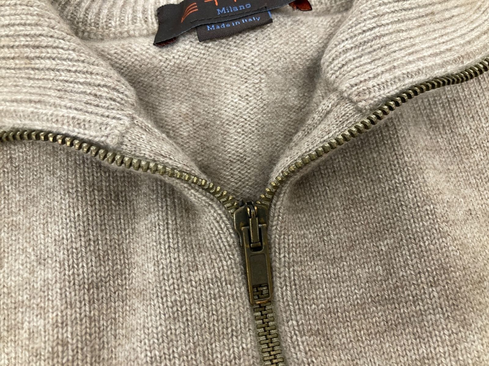 ETRO ハーフジップコットンセーター　M SALON adam et ropé(サロン アダム エ ロペ) / ハーフジップニット