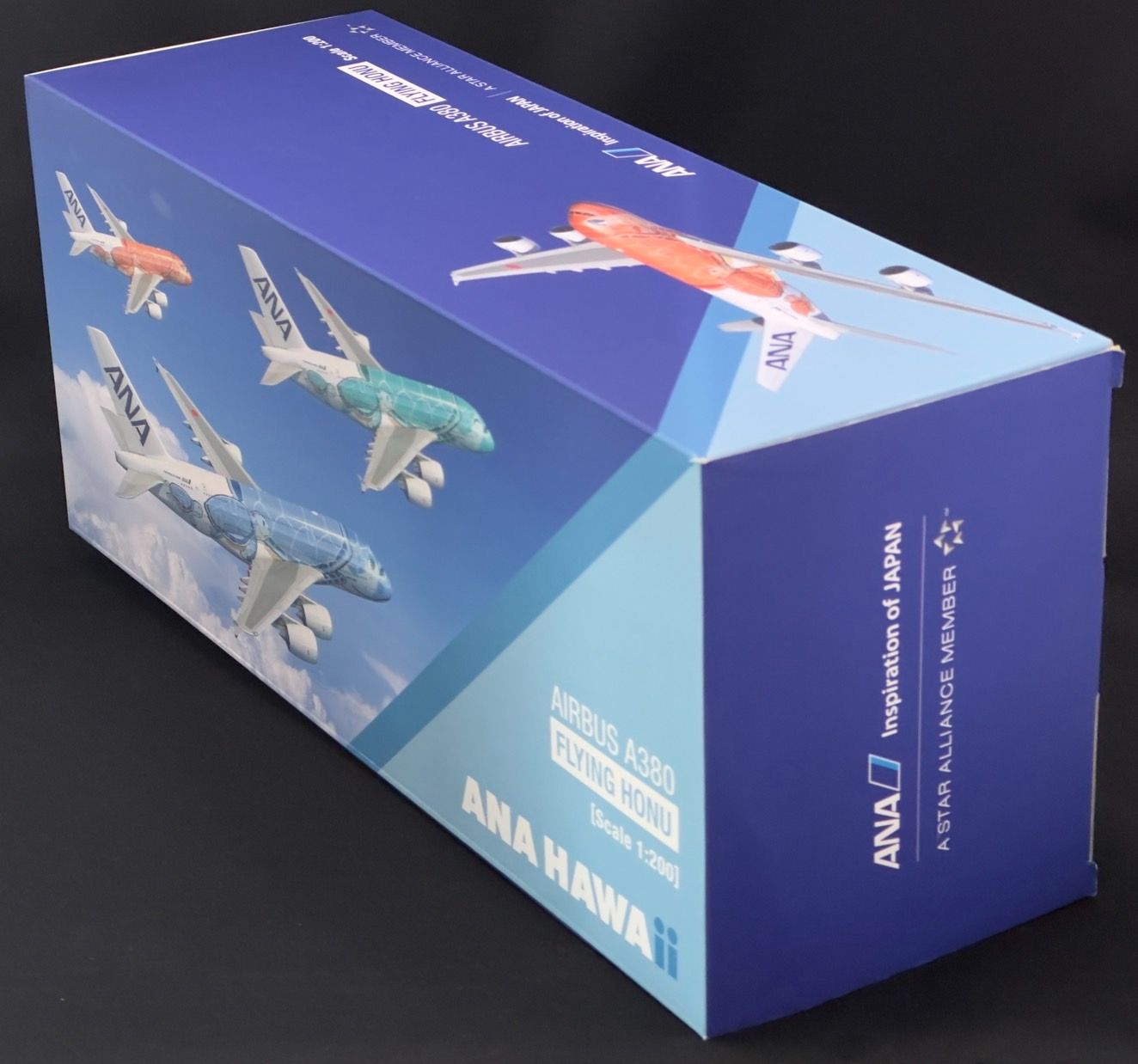 非売品】ANA 1/200 フライングホヌ 3号機 サンセットオレンジ 飛行機 航空機 旅客機 模型 プラモデル フィギュア AIRBUS A380  FLYING HONU - メルカリ