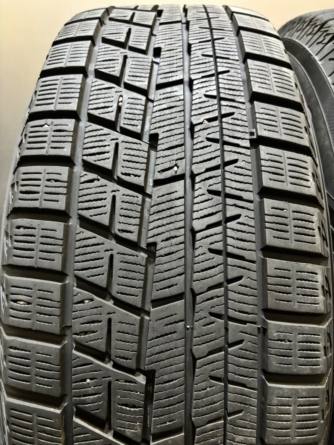 ★215/65R16 YOKOHAMA/ice GUARD iG60 20年製 ESTROSA 16インチ 6.5J +45 114.3 5H スタッドレス 4本 エクストレイル エルグランド (南5-F979)