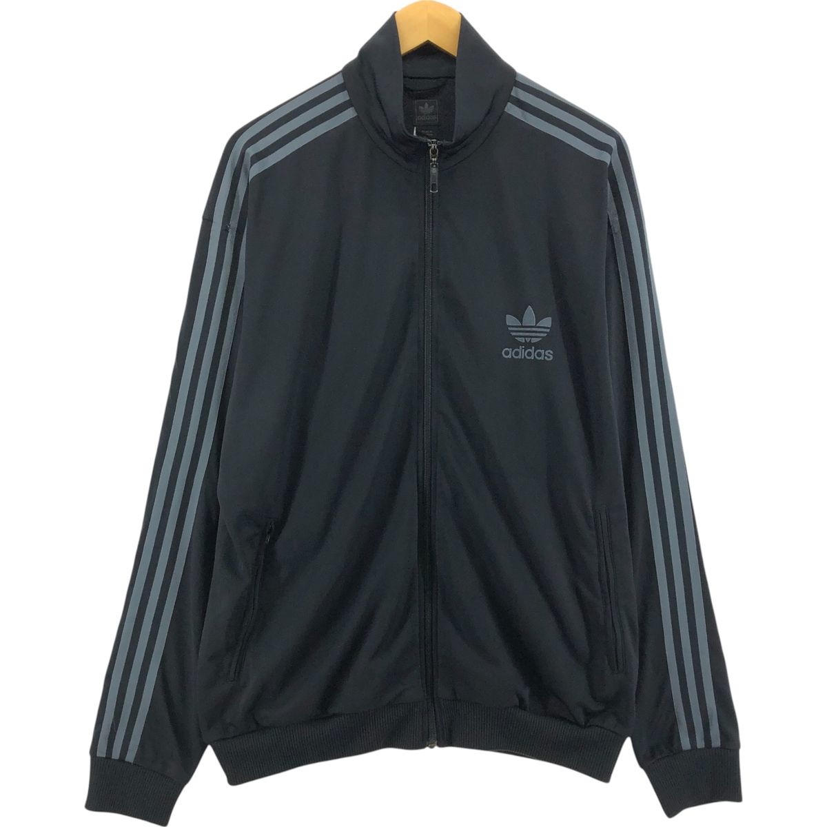 古着 00年代 アディダス adidas ORIGINALS オリジナルス バックロゴ ジャージ トラックジャケット メンズL相当|eaa541935