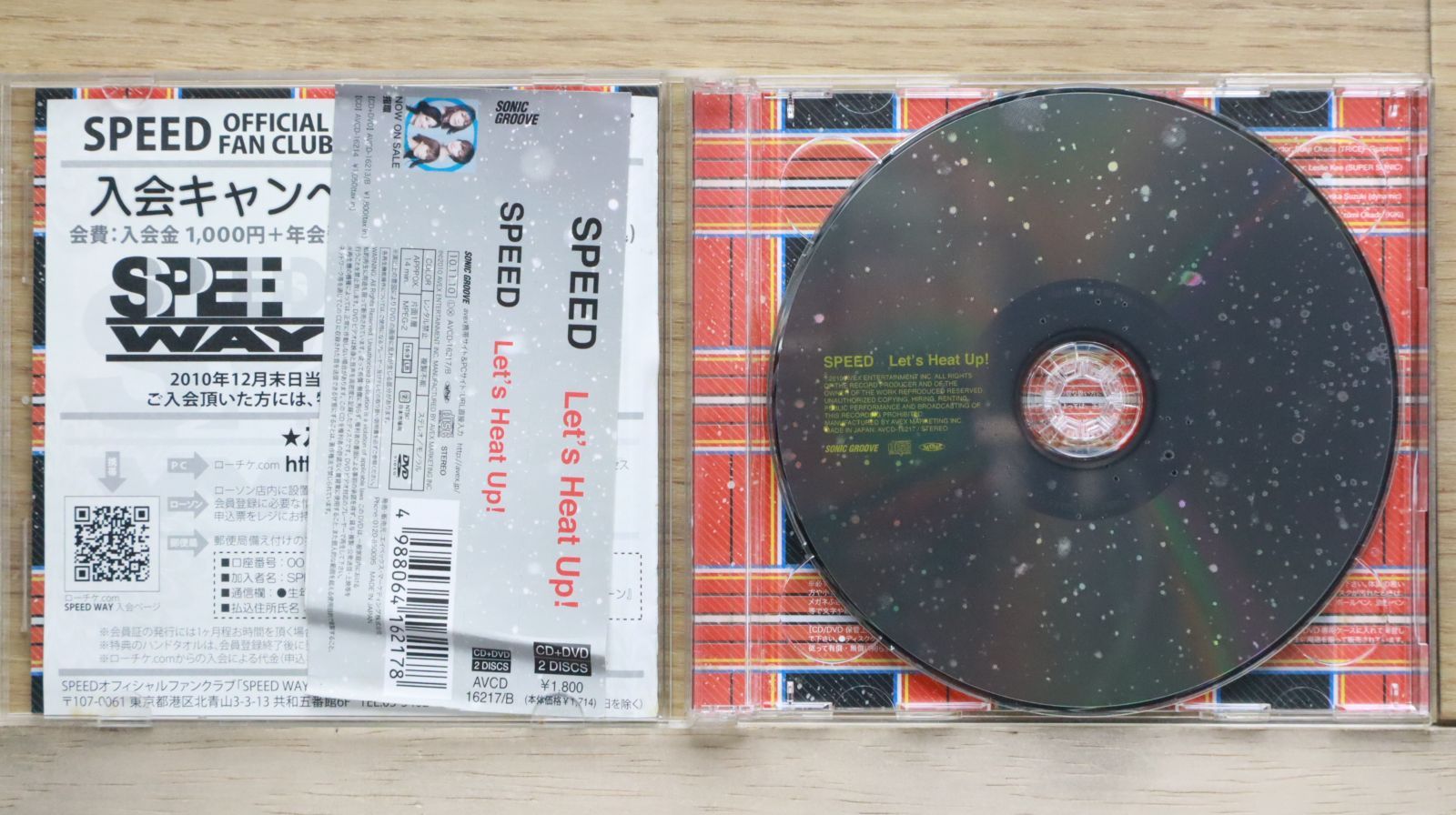国内盤CD☆スピード/SPEED□ Let's Heat Up!(ジャケットA