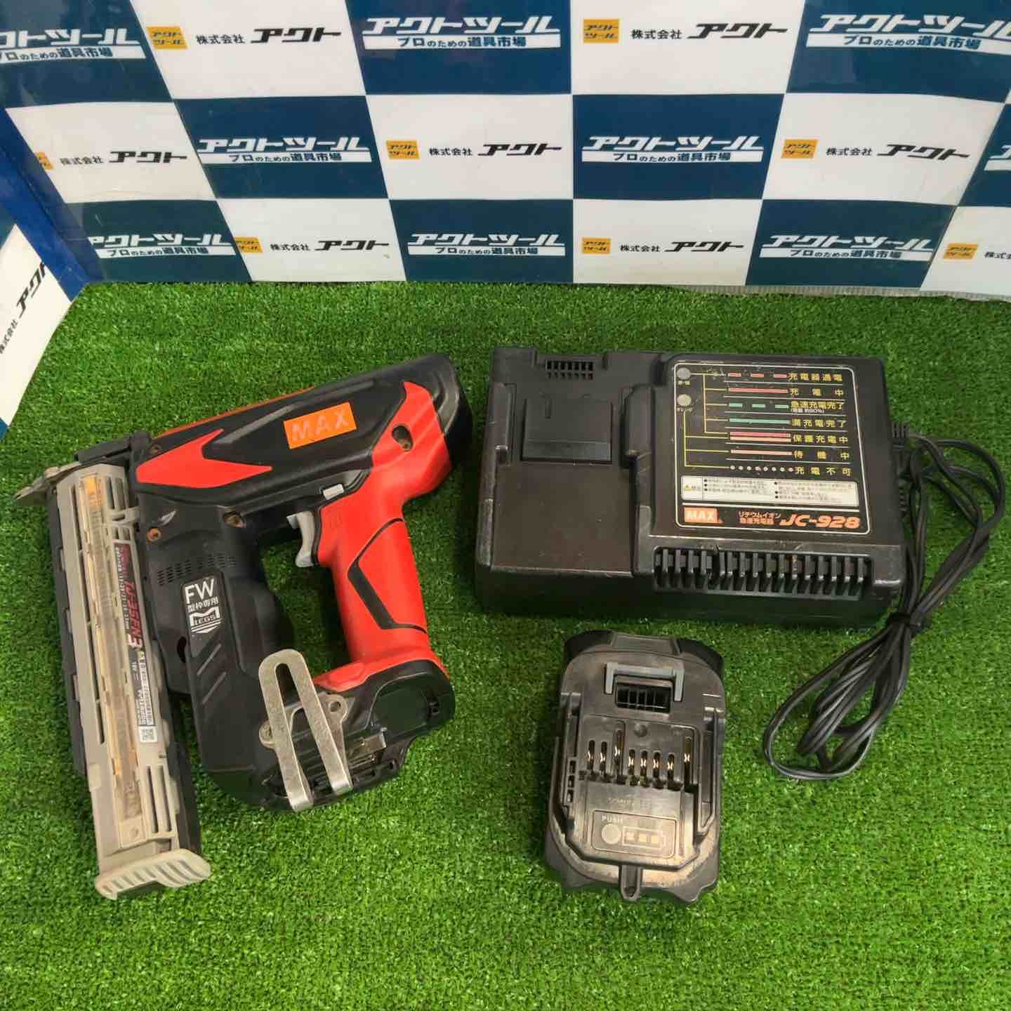 マックス MAX コードレスフィニッシュネイラ TJ-35FN3FW-BC|1850A 草加店