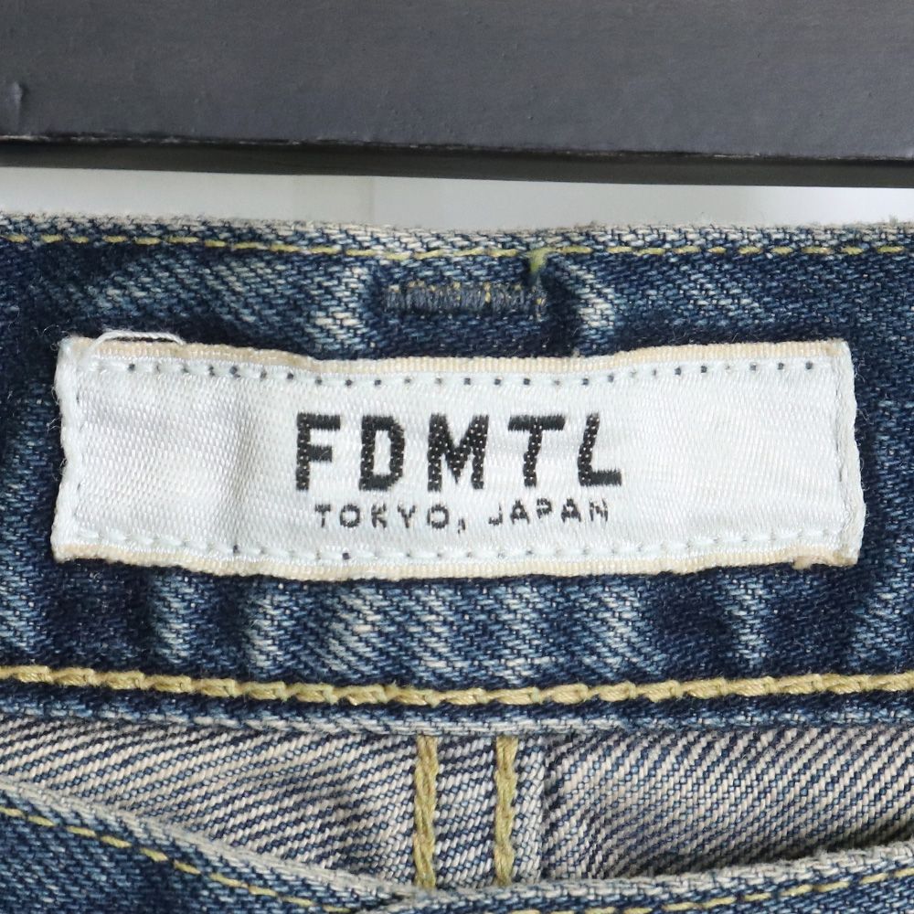 未使用 定価37400円 FDMTL スリムフィットデニムパンツ W30 L30 - メルカリ 