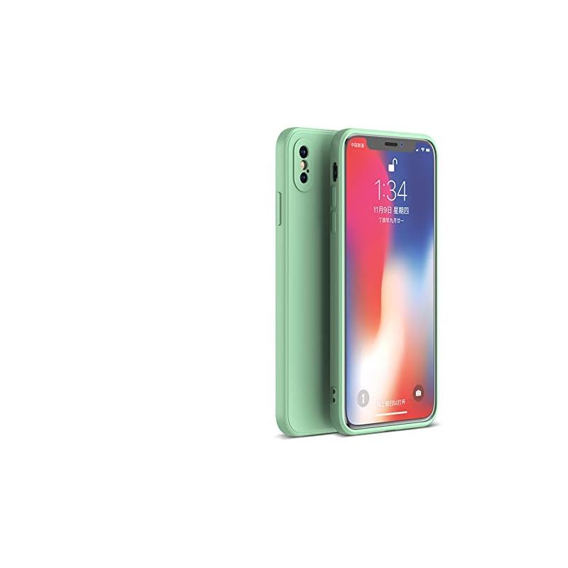 新品　PANDA BABY iPhone Xs Max/Xs/Xシリコンケース レンズの全面保護 次世代iPhoneの手触り (X/Xs， スペアミント)