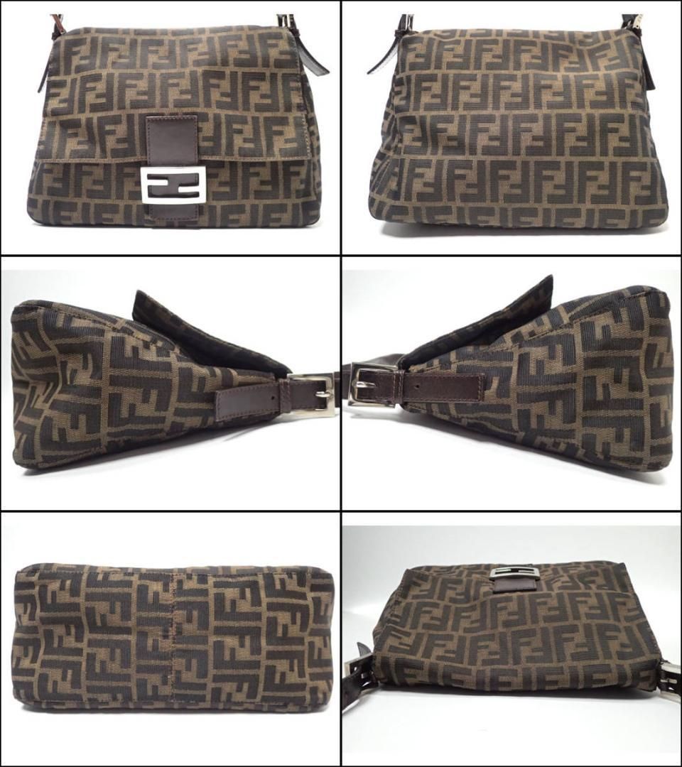 AB058 フェンディ ズッカ柄 マンマ ワンショルダー FENDI