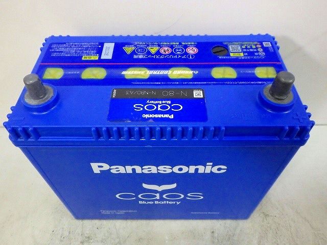☆再生バッテリー☆ N-80 21年製 パナソニック カオス 250821204 ☆再生バッテリー☆ N-80 21年製 パナソニック カオス 250821204