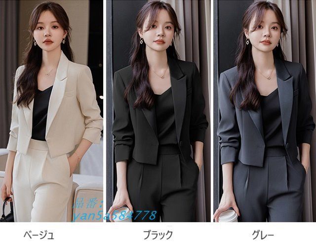 パンツスーツ レディース スーツ レディース かっこいい セットアップ オシャレ 入学式 レディース セレモニー ママ パンツスーツ 卒業式 カジュアル yan5a584778 BLACKFEMALETHERAPIST_ORG