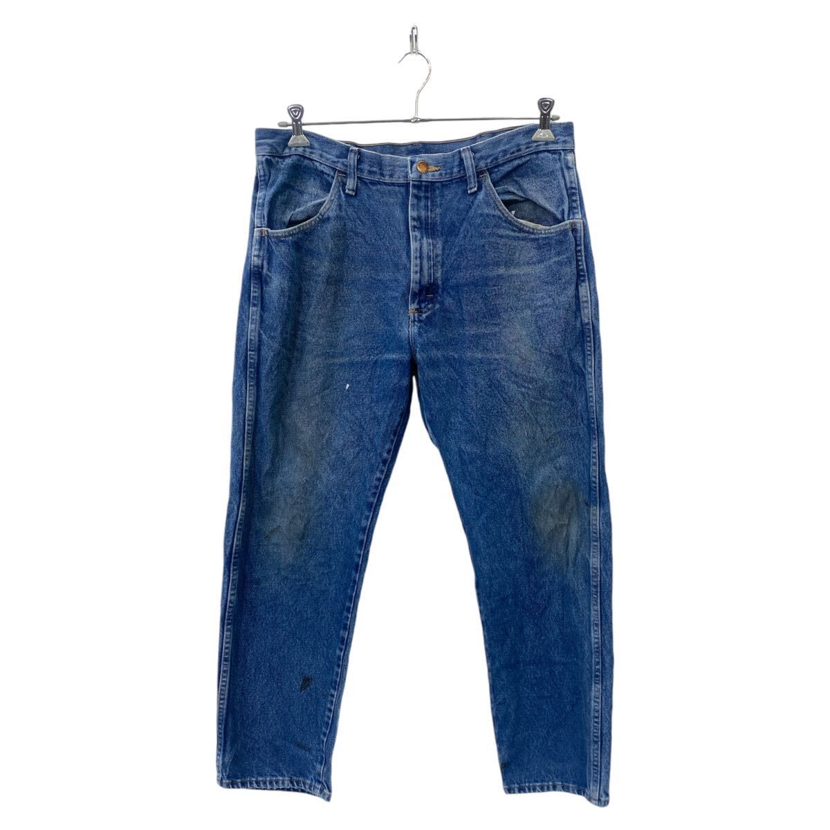 RUSTLER デニムパンツ W36 ラスラー ビッグサイズ ブルー系 メキシコ製 コットン 古着卸 アメリカ仕入 2411-305