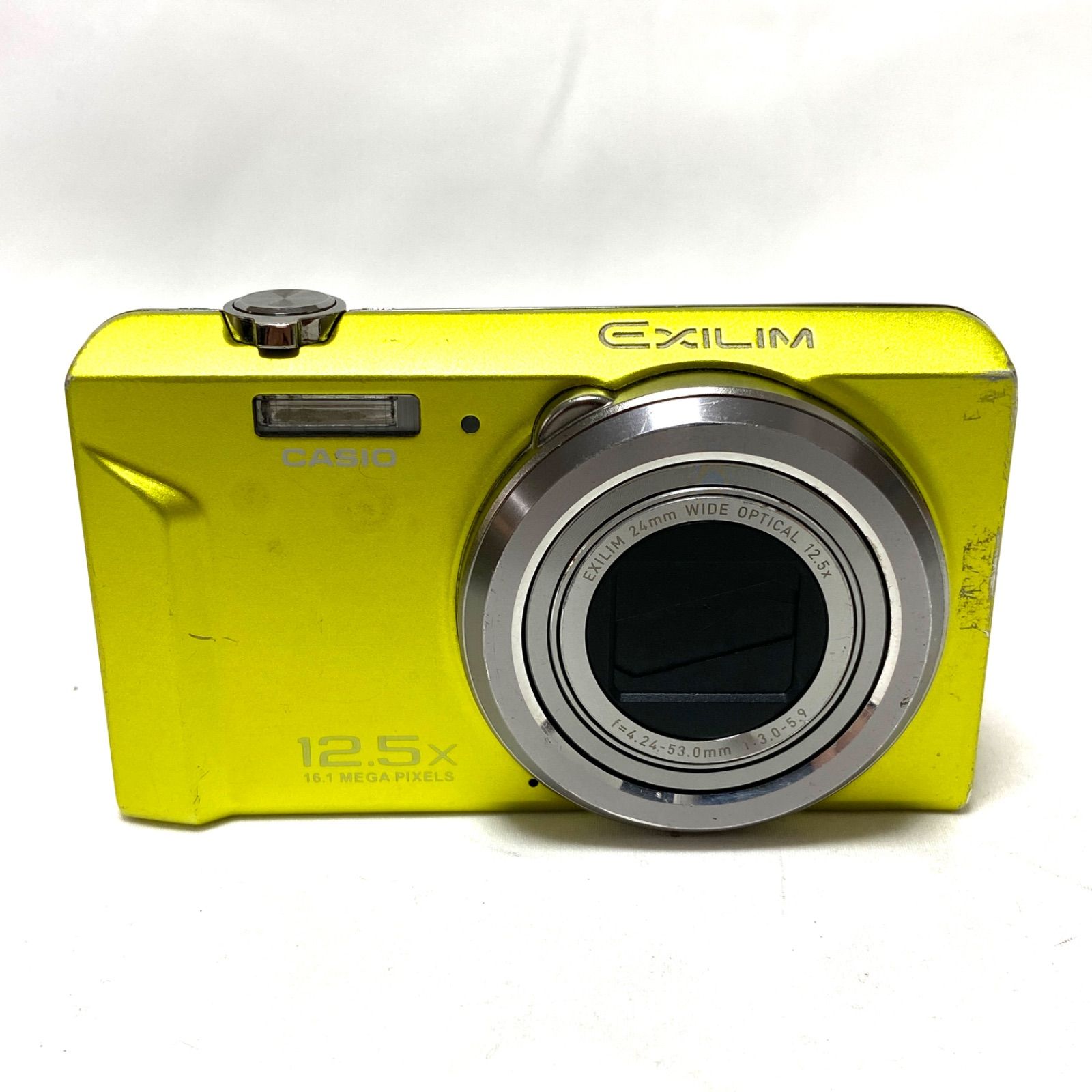 CASIO EXILIM EX ZS 150 カシオ エクシリム コンデジコンパクトデジタルカメラ イエロー 12 5 x 16 1 MEGA PIXELS