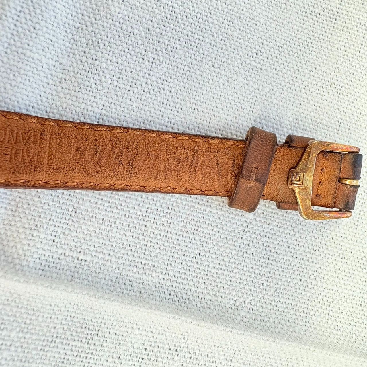 超美品 1990年代 Guy Laroche ギラロッシュ メンズ 新品電池 電池交換 
