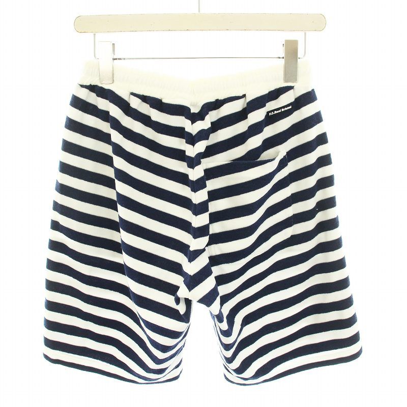 FCRB パイルクルーネック　半袖Tシャツ　ショートパンツ　上下セットアップ　M FCRB パイルクルーネック 半袖Tシャツ ショートパンツ 上下