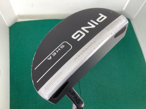 【中古】 ピン PING SHEA(2023) 33インチ パター PT オリジナルカーボン (フレックスその他) メンズ 男性用 右利き 右用 Cランク ゴルフクラブ