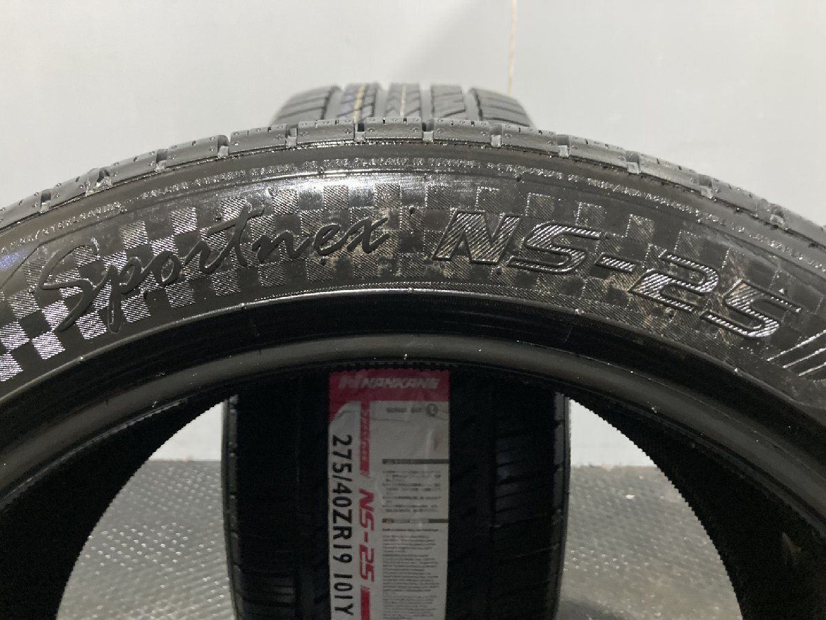新品】NANKANG Sportnex NS-25 275/40ZR19 101Y 19インチ 夏タイヤ 2本 