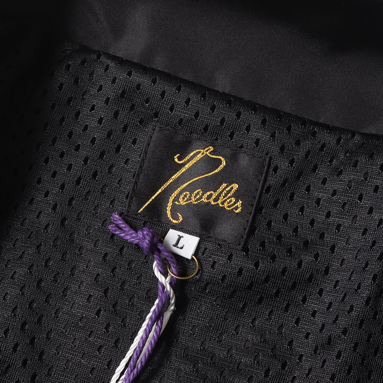新品】NEEDLES ニードルズ ジャケット ブラック 黒 サイズ:L | 24SS 