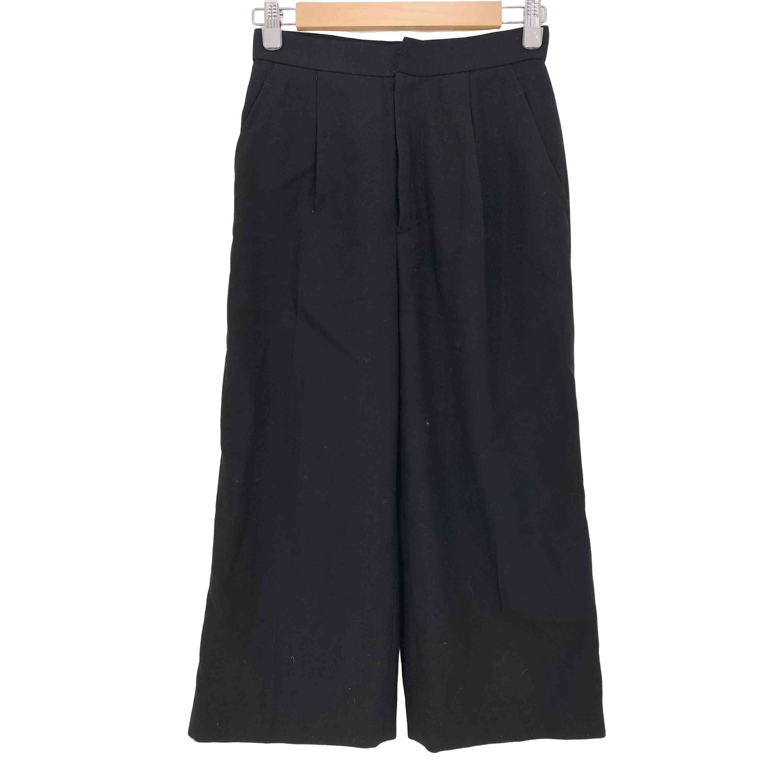 トリココムデギャルソン tricot COMME des GARCONS 90s タック アンクル ウールスラックス レディース JPN S
